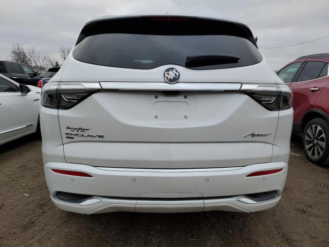 5GAEVCKW9RJ117613 - 2024 BUICK ENCLAVE AVENIR WHITE photo 6