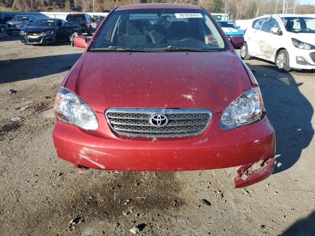 1NXBR32E36Z698481 - 2006 TOYOTA COROLLA CE RED photo 5