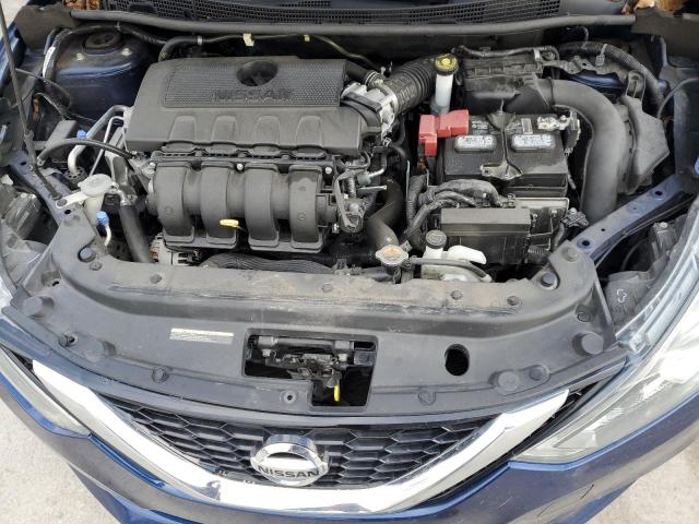 3N1AB7AP3KY345974 - 2019 NISSAN SENTRA S BLUE photo 11