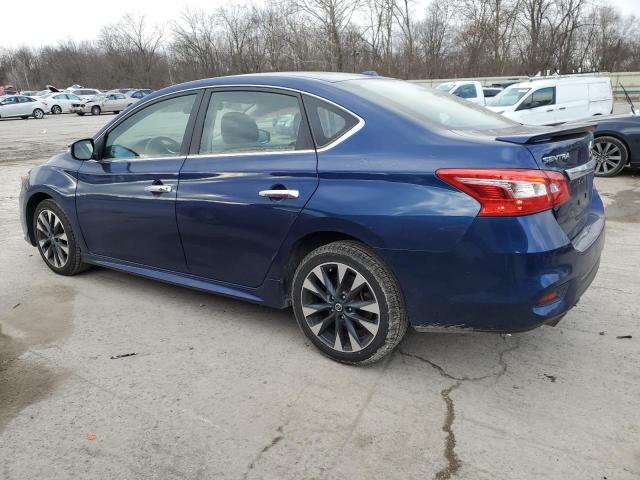 3N1AB7AP3KY345974 - 2019 NISSAN SENTRA S BLUE photo 2