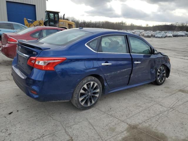 3N1AB7AP3KY345974 - 2019 NISSAN SENTRA S BLUE photo 3