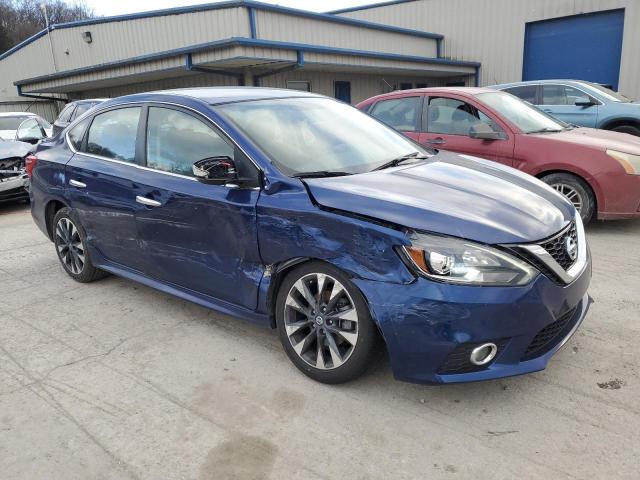 3N1AB7AP3KY345974 - 2019 NISSAN SENTRA S BLUE photo 4