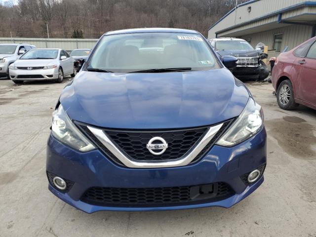 3N1AB7AP3KY345974 - 2019 NISSAN SENTRA S BLUE photo 5