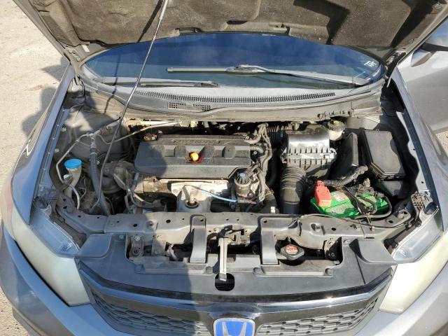 2HGFB2F99CH529440 - 2012 HONDA CIVIC EXL ნაცრისფერი ფოტო 11