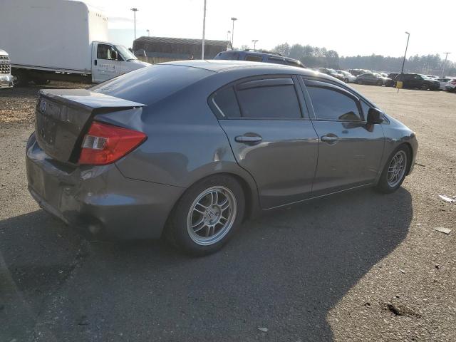 2HGFB2F99CH529440 - 2012 HONDA CIVIC EXL ნაცრისფერი ფოტო 3