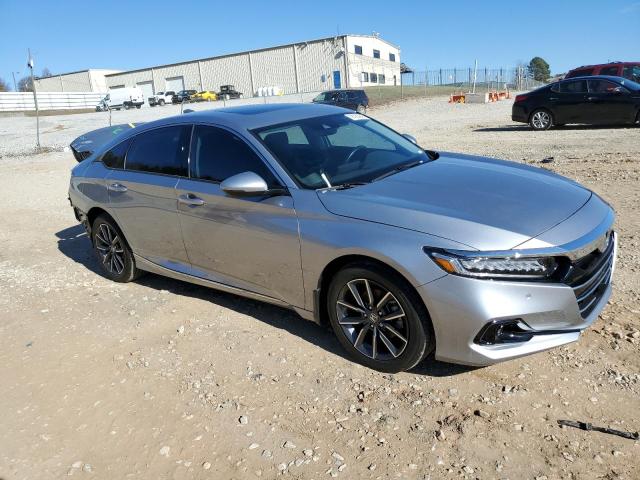 1HGCV1F50MA010701 - 2021 HONDA ACCORD EXL SILVER photo 4