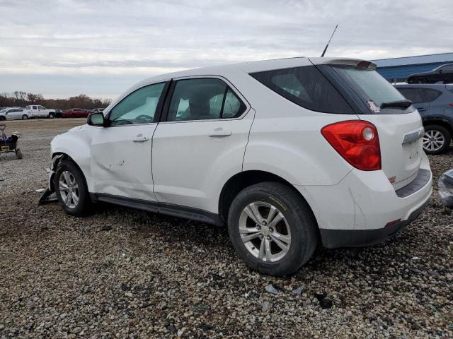 2CNALBEC1B6371071 - 2011 CHEVROLET EQUINOX LS WHITE photo 2