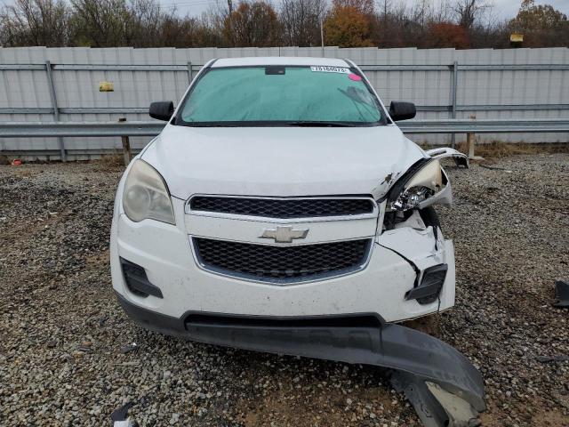 2CNALBEC1B6371071 - 2011 CHEVROLET EQUINOX LS WHITE photo 5