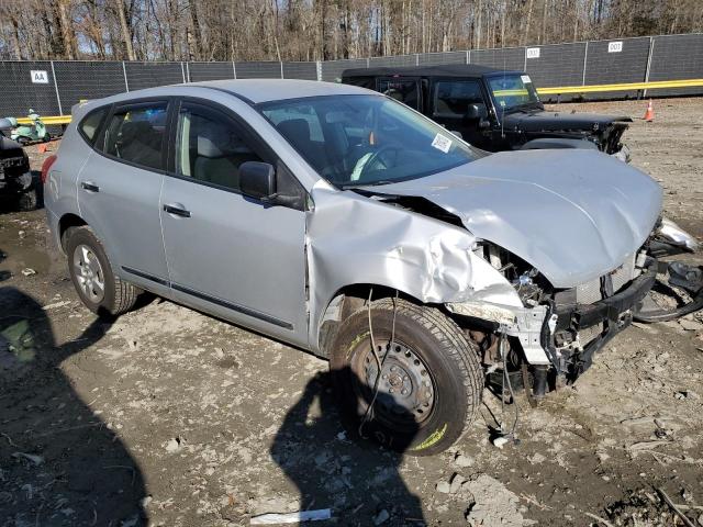 JN8AS5MV5DW135869 - 2013 NISSAN ROGUE S SILVER photo 4