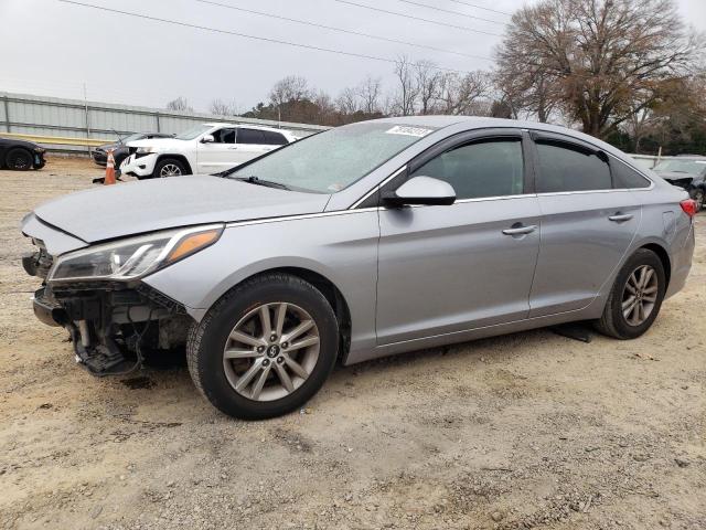 5NPE24AF8FH197845 - 2015 HYUNDAI SONATA SE GRAY photo 1