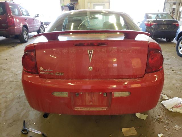 1G2AL15F877255967 - 2007 PONTIAC G5 RED photo 6