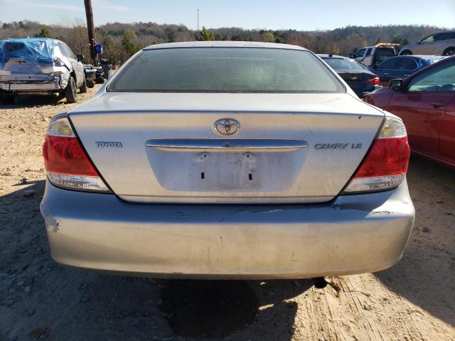 4T1BE32K75U614582 - 2005 TOYOTA CAMRY LE SILVER photo 6