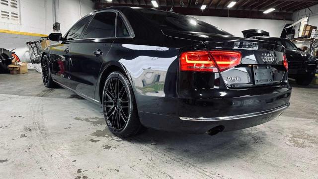 WAURGAFD5DN000648 - 2013 AUDI A8 L QUATTRO BLACK photo 3