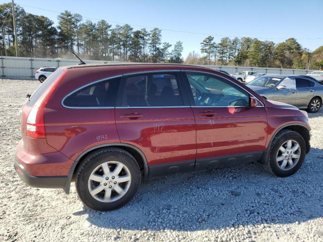 JHLRE38708C054925 - 2008 HONDA CR-V EXL BURGUNDY photo 3