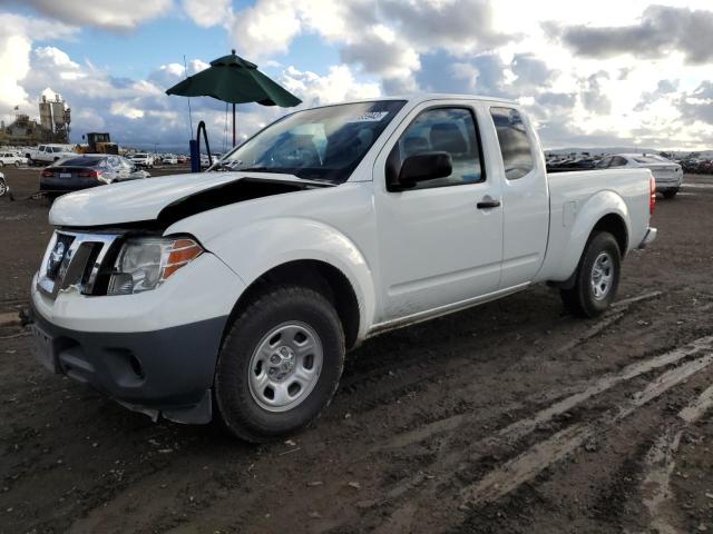 1N6BD0CT1KN714872 - 2019 NISSAN FRONTIER S WHITE photo 1
