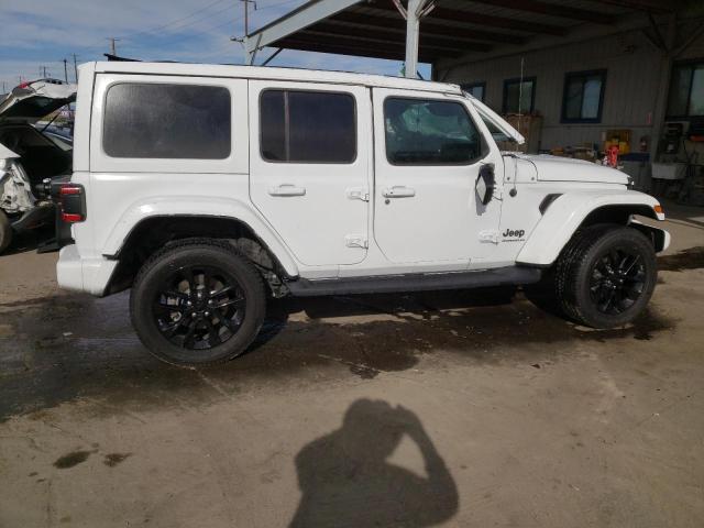 1C4HJXEN3PW578436 - 2023 JEEP WRANGLER SAHARA WHITE photo 3