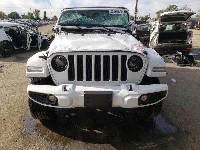 1C4HJXEN3PW578436 - 2023 JEEP WRANGLER SAHARA WHITE photo 5