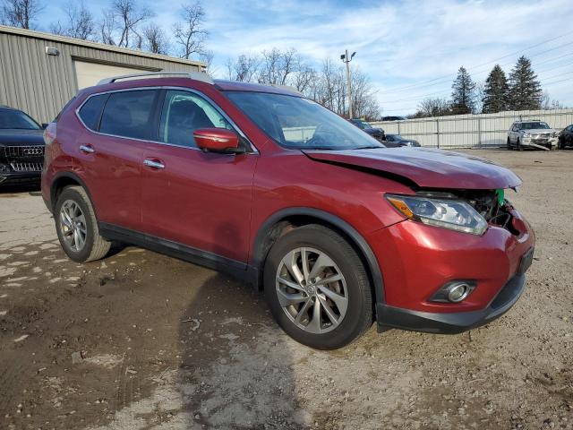 5N1AT2MV1FC849456 - 2015 NISSAN ROGUE S RED photo 4