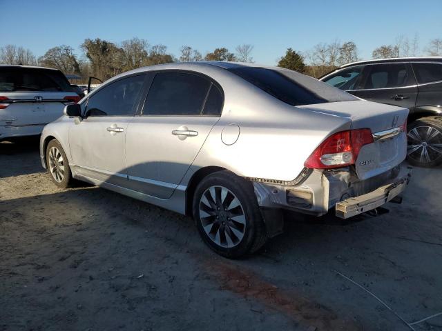 19XFA1F9XBE029440 - 2011 HONDA CIVIC EXL ვერცხლისფერი ფოტო 2