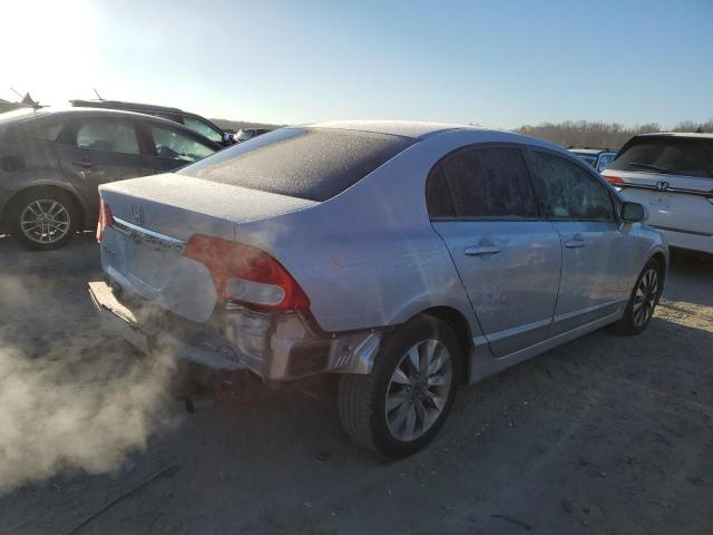 19XFA1F9XBE029440 - 2011 HONDA CIVIC EXL ვერცხლისფერი ფოტო 3