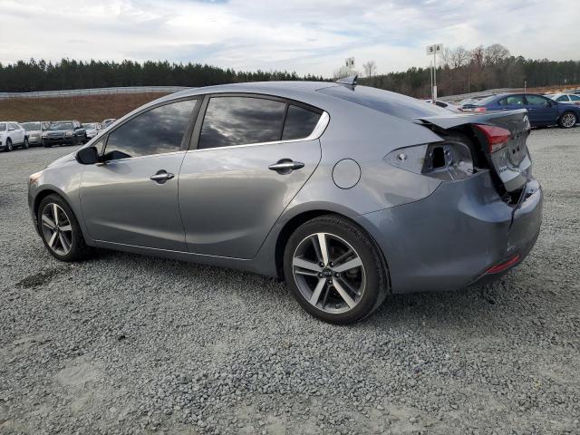 3KPFN4A80HE004897 - 2017 KIA FORTE EX GRAY photo 2