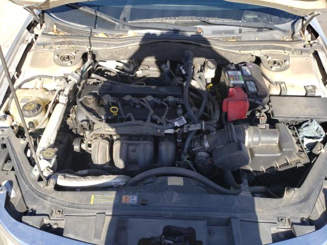 3FAHP0HA7AR400026 - 2010 FORD FUSION SE SILVER photo 11