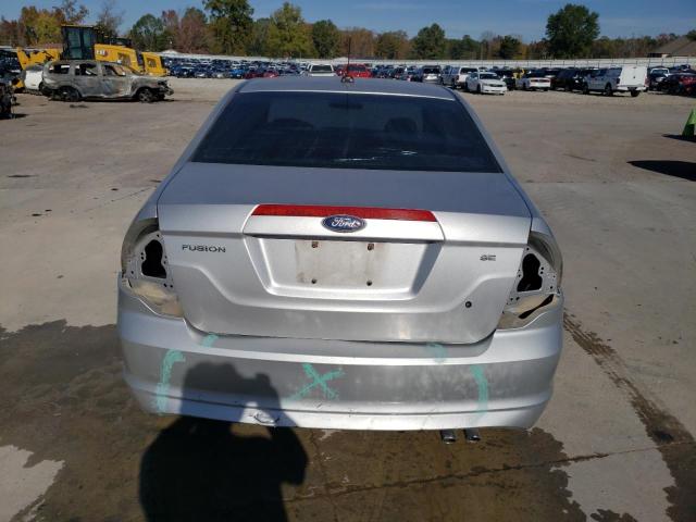 3FAHP0HA7AR400026 - 2010 FORD FUSION SE SILVER photo 6