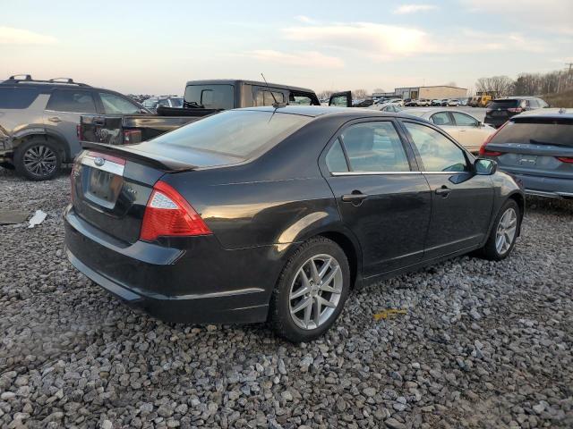 3FAHP0JA7AR283252 - 2010 FORD FUSION SEL BLACK photo 3