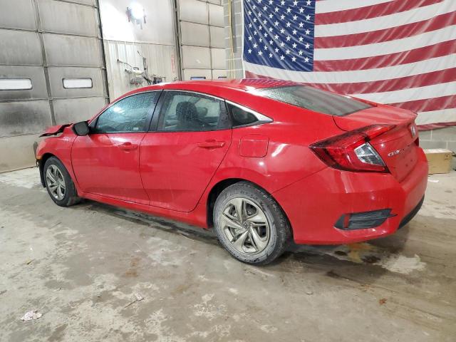 2HGFC2F59JH601082 - 2018 HONDA CIVIC LX RED photo 2