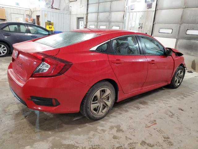 2HGFC2F59JH601082 - 2018 HONDA CIVIC LX RED photo 3