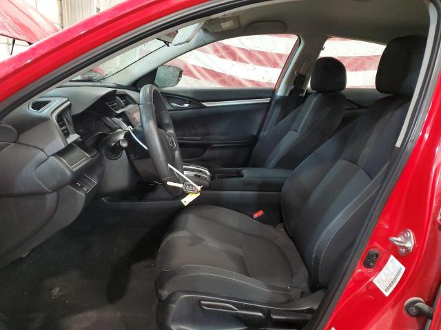 2HGFC2F59JH601082 - 2018 HONDA CIVIC LX RED photo 7