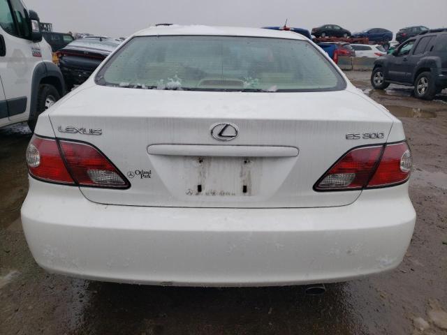 JTHBF30G630113184 - 2003 LEXUS ES 300 WHITE photo 6