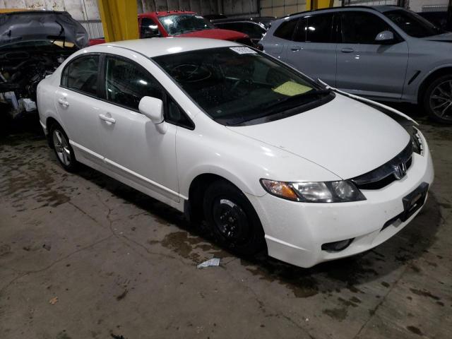 19XFA16689E011888 - 2009 HONDA CIVIC LX-S WHITE photo 4