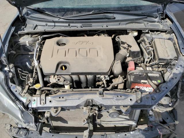 5YFBURHE1HP655027 - 2017 TOYOTA COROLLA L CHARCOAL photo 11