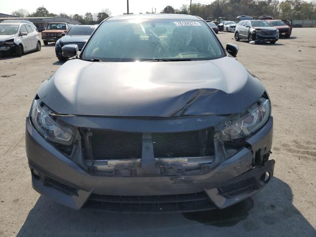 JHMFC1F74JX036969 - 2018 HONDA CIVIC EXL ნაცრისფერი ფოტო 5