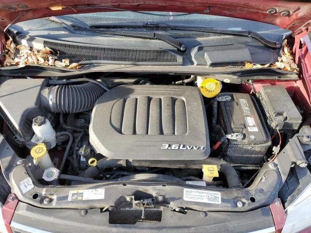 2C4RC1BGXER351655 - 2014 CHRYSLER TOWN & COU TOURING RED photo 12