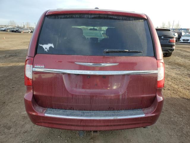 2C4RC1BGXER351655 - 2014 CHRYSLER TOWN & COU TOURING RED photo 6
