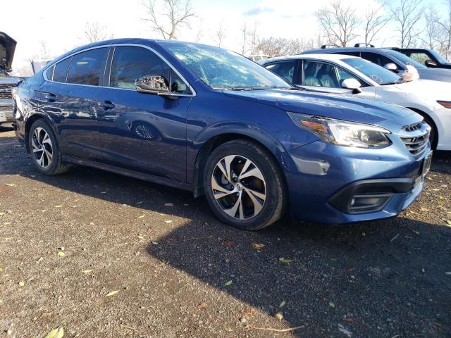 4S3BWAF62M3005701 - 2021 SUBARU LEGACY PREMIUM BLUE photo 4