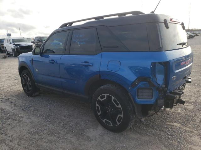 3FMCR9C67NRE29324 - 2022 FORD BRONCO SPO OUTER BANKS BLUE photo 2