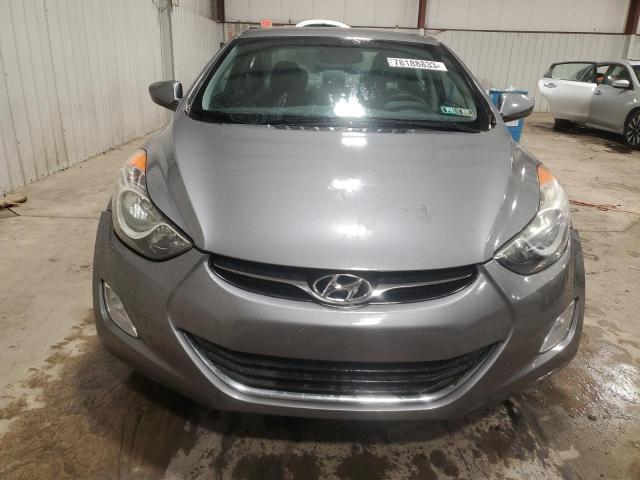 5NPDH4AE1DH166564 - 2013 HYUNDAI ELANTRA GLS GRAY photo 5