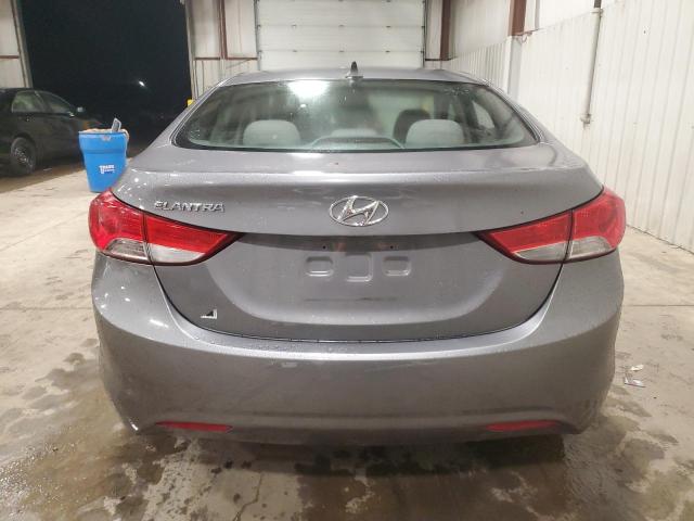 5NPDH4AE1DH166564 - 2013 HYUNDAI ELANTRA GLS GRAY photo 6