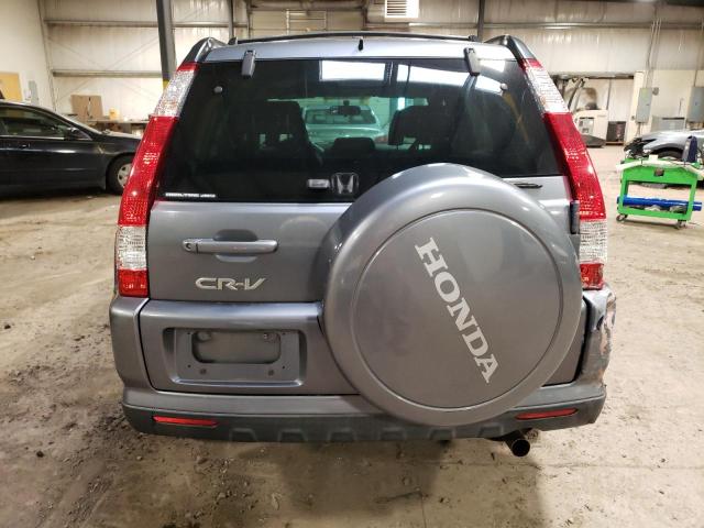 SHSRD78936U440109 - 2006 HONDA CR-V SE GRAY photo 6