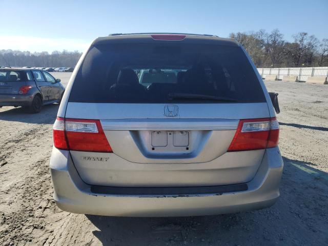 5FNRL38767B460325 - 2007 HONDA ODYSSEY EXL SILVER photo 6