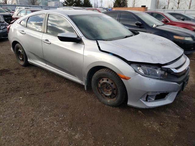 2HGFC2F54HH036783 - 2017 HONDA CIVIC LX SILVER photo 4