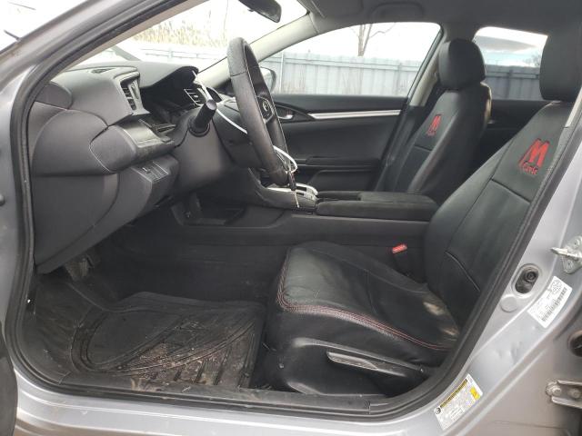 2HGFC2F54HH036783 - 2017 HONDA CIVIC LX SILVER photo 7