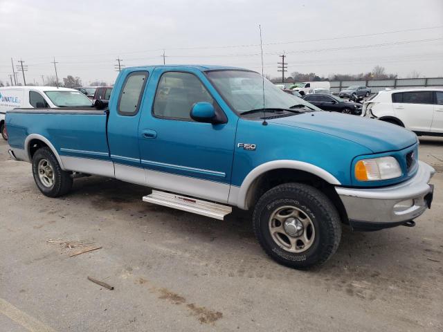 1FTEX18L9VKC86559 - 1997 FORD F150 BLUE photo 4