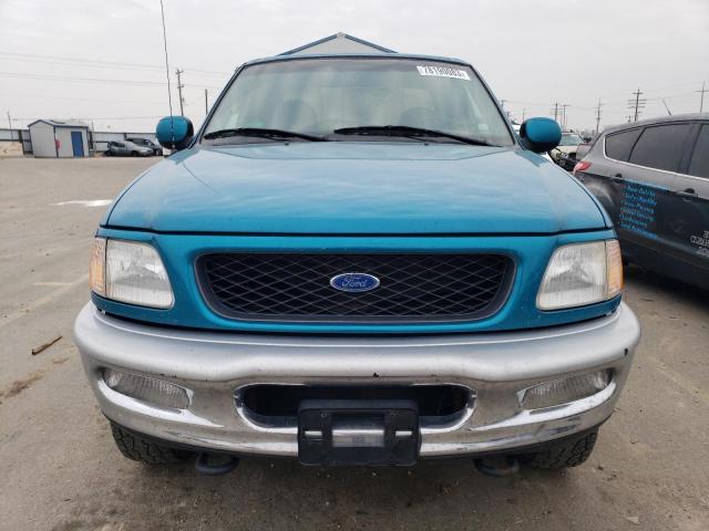 1FTEX18L9VKC86559 - 1997 FORD F150 BLUE photo 5