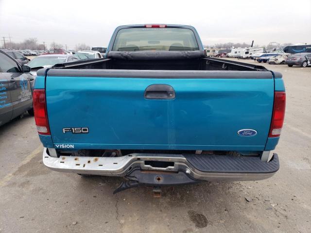 1FTEX18L9VKC86559 - 1997 FORD F150 BLUE photo 6