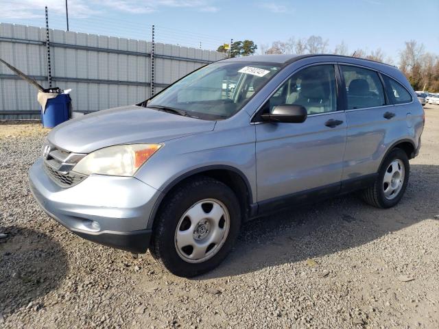 3CZRE3H30AG704280 - 2010 HONDA CR-V LX GRAY photo 1