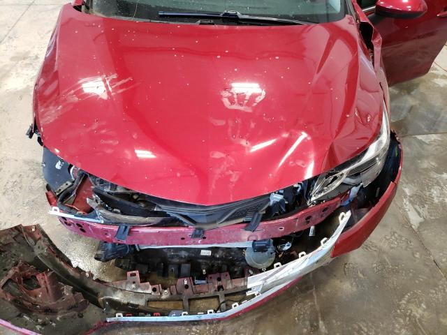 3G1BE6SM5KS593257 - 2019 CHEVROLET CRUZE LT RED photo 11